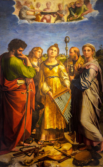 Saint Cecilia by Raphael
