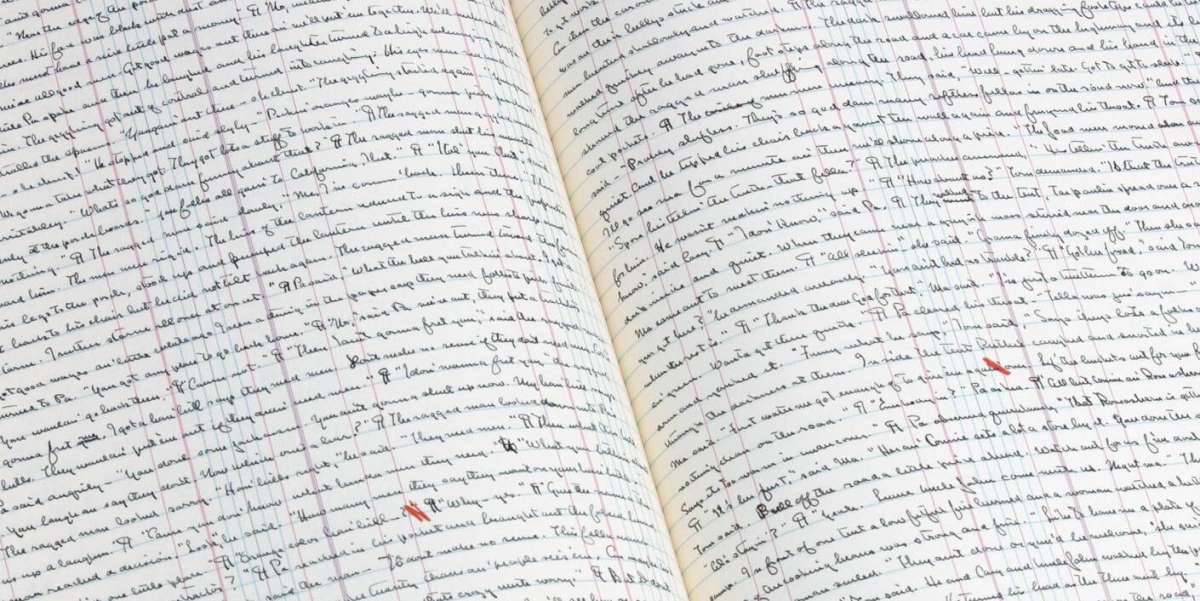 «Τα σταφύλια της οργής»: Αποκαλυπτήρια για το αυθεντικό χειρόγραφο του Στάινμπεκ